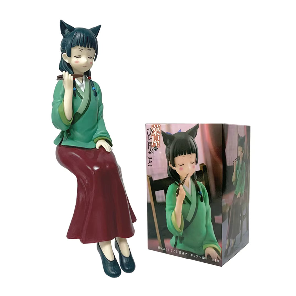 Maomao Q-Version Anime Figur aus The Apothecary Diaries, mehrfarbiges PVC Modell, Höhe: 19 cm - Bild 2