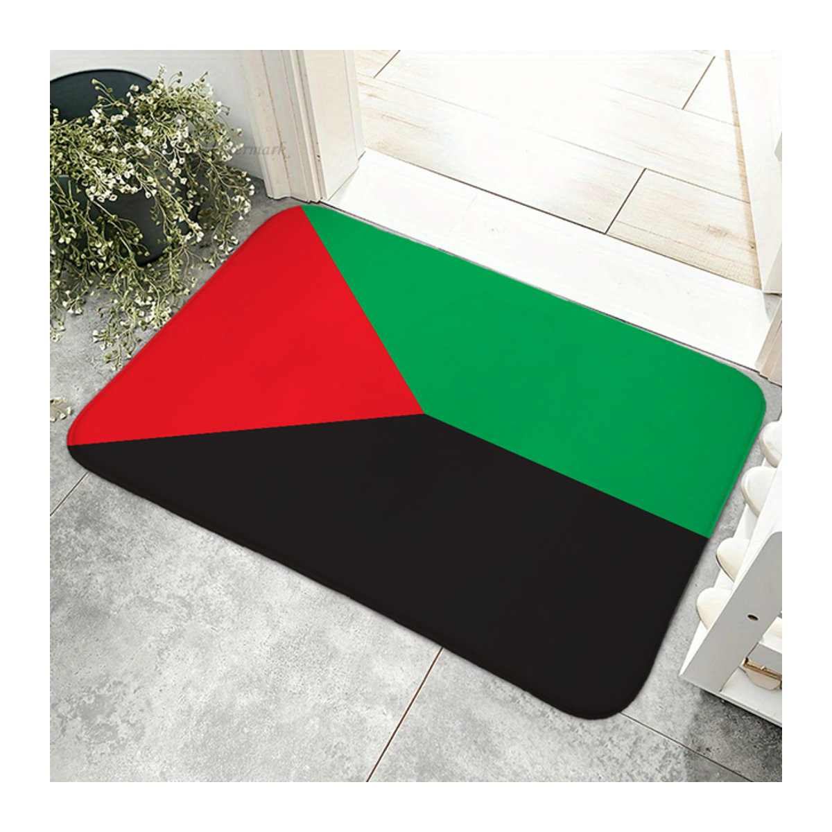 Martinique Handgemachter Teppich Anti-Slip für Küche, Schlafzimmer und Wohnzimmer - Bild 1