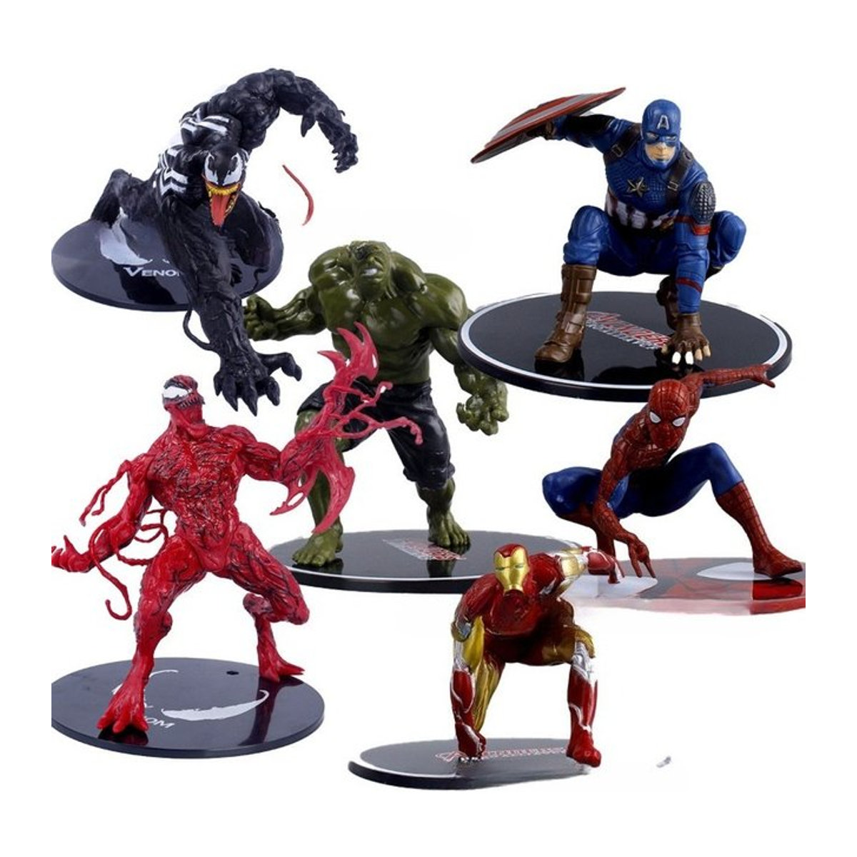 Marvel Comics Revenge Series Mystery Box mit Anime-Figuren als Desktop-Dekoration, mehrfarbig - Bild 1