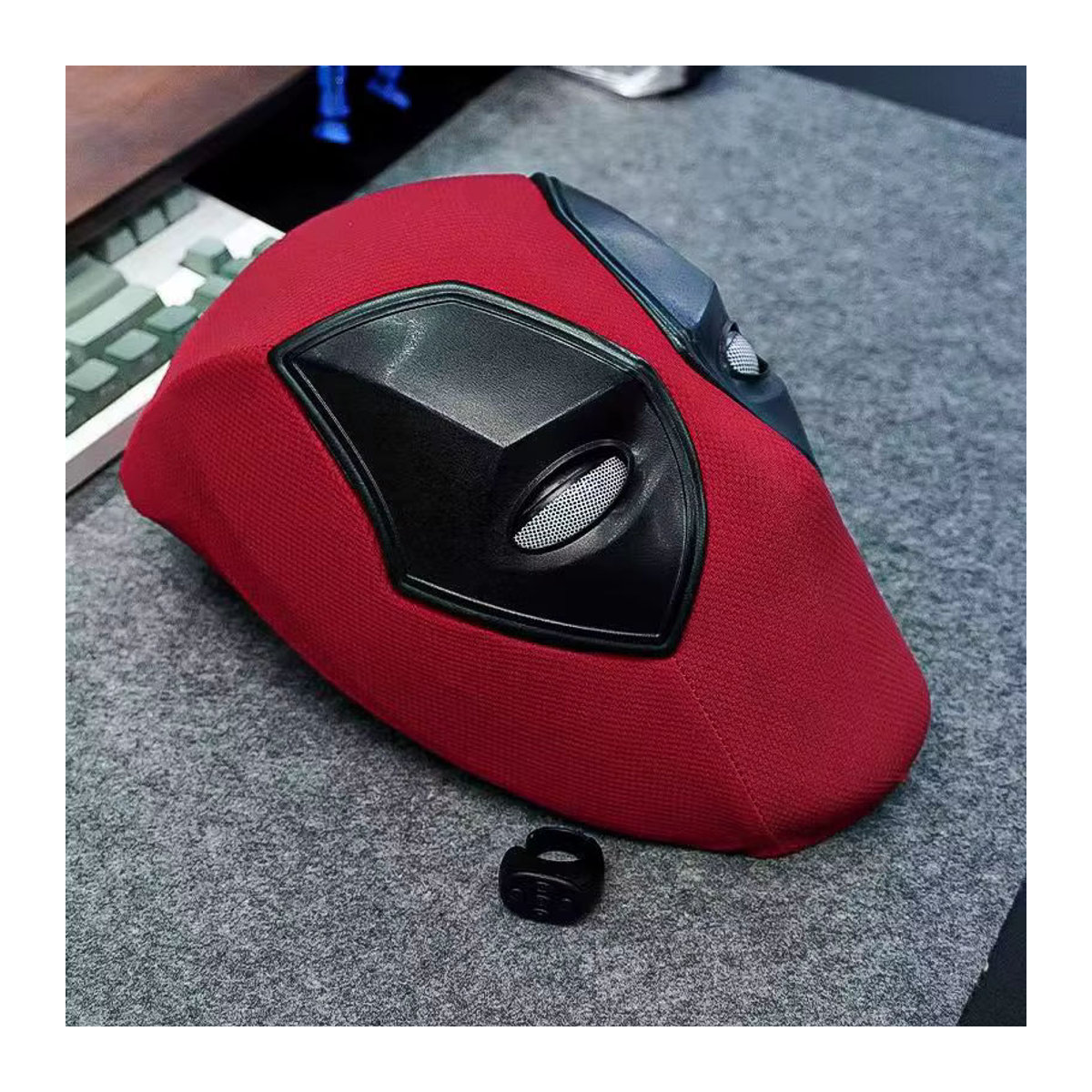 Marvel Deadpool Elektronische Desktop Dekoration mit Fernbedienung in Rot - Bild 6