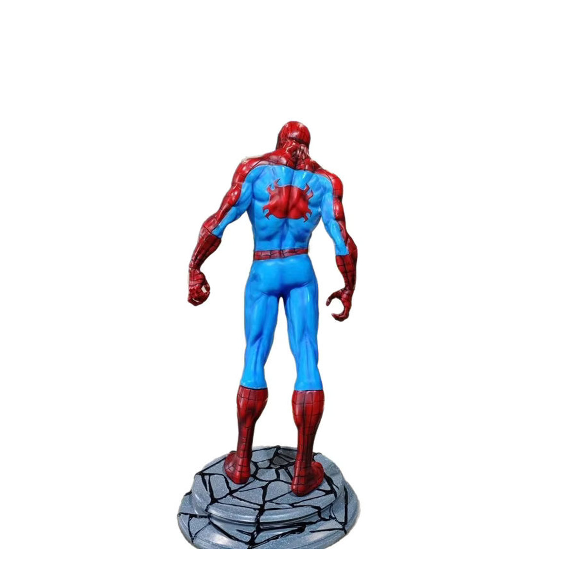Marvel Spider Man Figur 1/3 Ganzkörperporträt aus Kunstharz, mehrfarbig, Höhe: 50 cm - Bild 5
