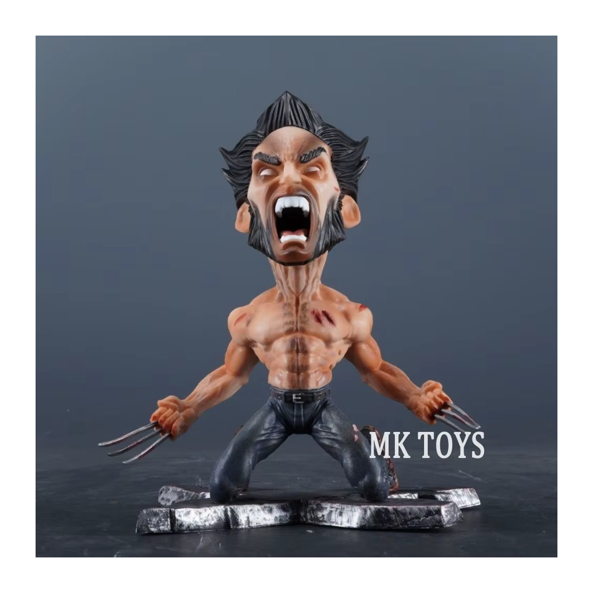 Marvel Wolverine Actionfigur aus X-Men Origins, mehrfarbige PVC-Statue, Höhe: 17 cm - Bild 2