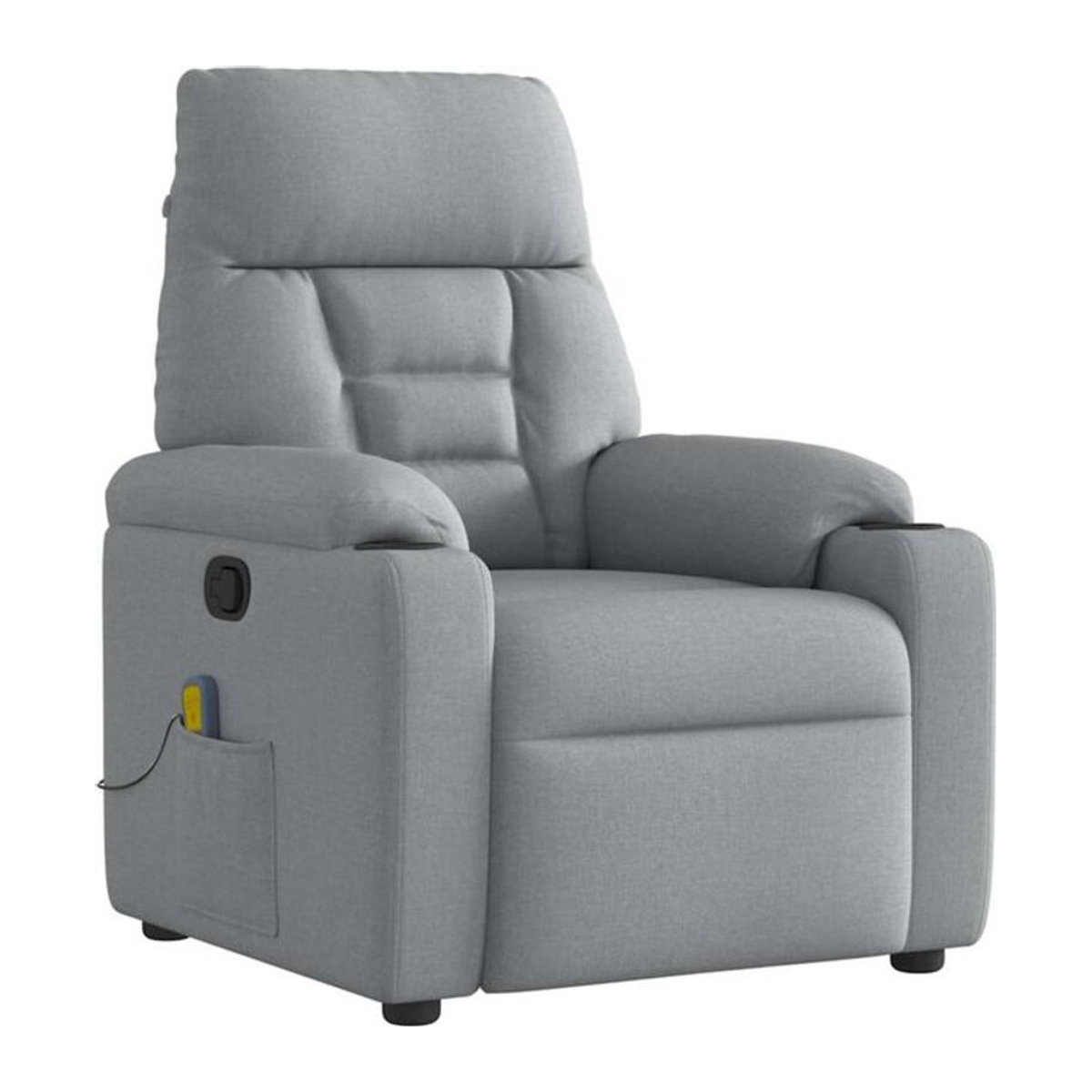 Massagesessel Relaxsessel von vidaxl in Grau aus Stoff - Bild 1