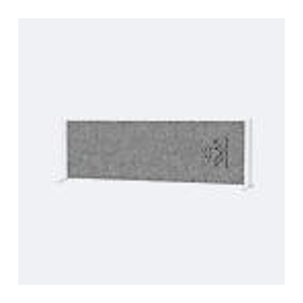 MAUL Akustik-Tischtrennwand MAULconnecto Raumgliederung mit Standfüßen, B: 160 cm, T: 4 cm, H: 50 cm, Akustikvlies und Metall in Dunkelgrau und Weiß - Bild 2