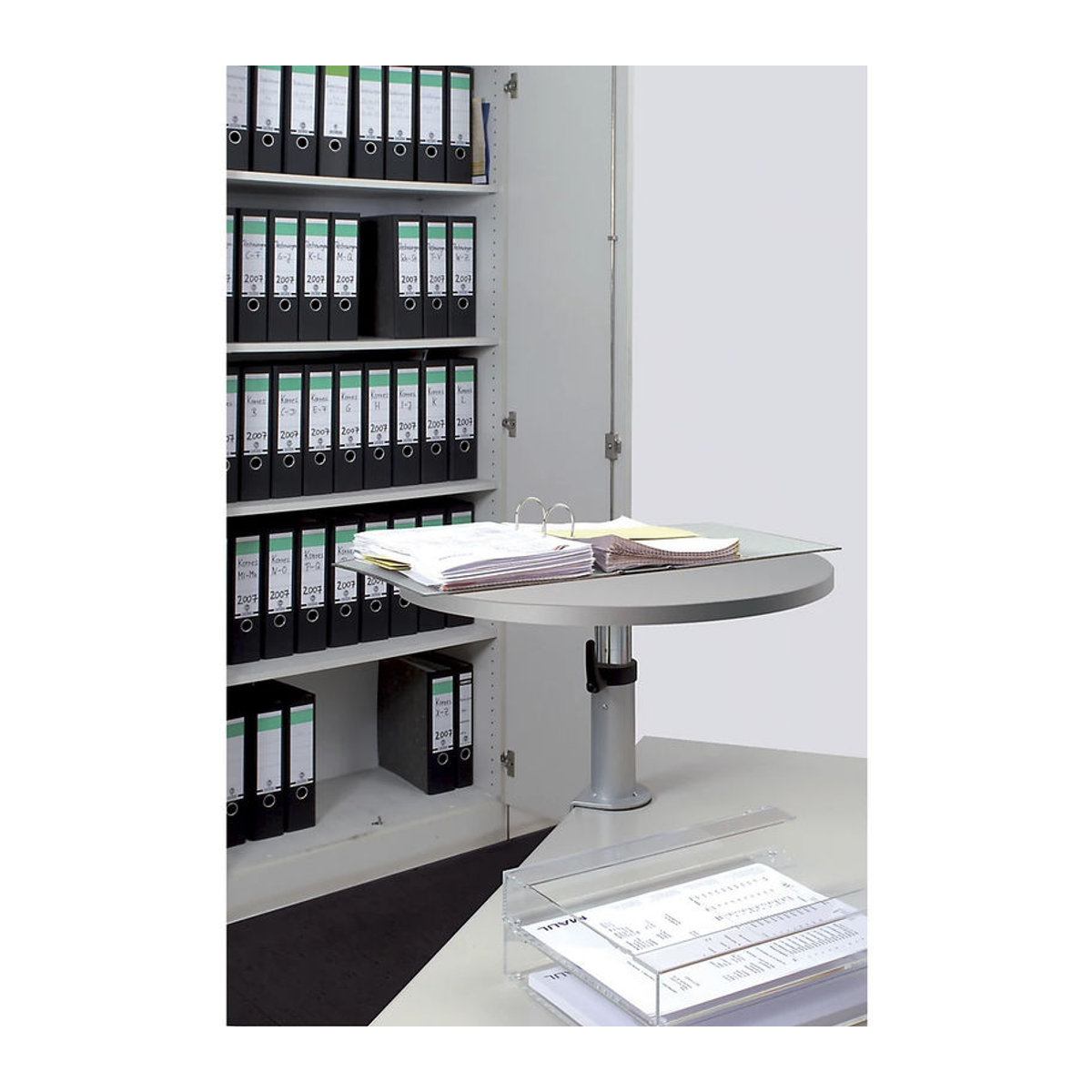 MAUL Ergonomisches Tischpult Serie 930 Grau B: 60 cm, T: 52 cm - Bild 5