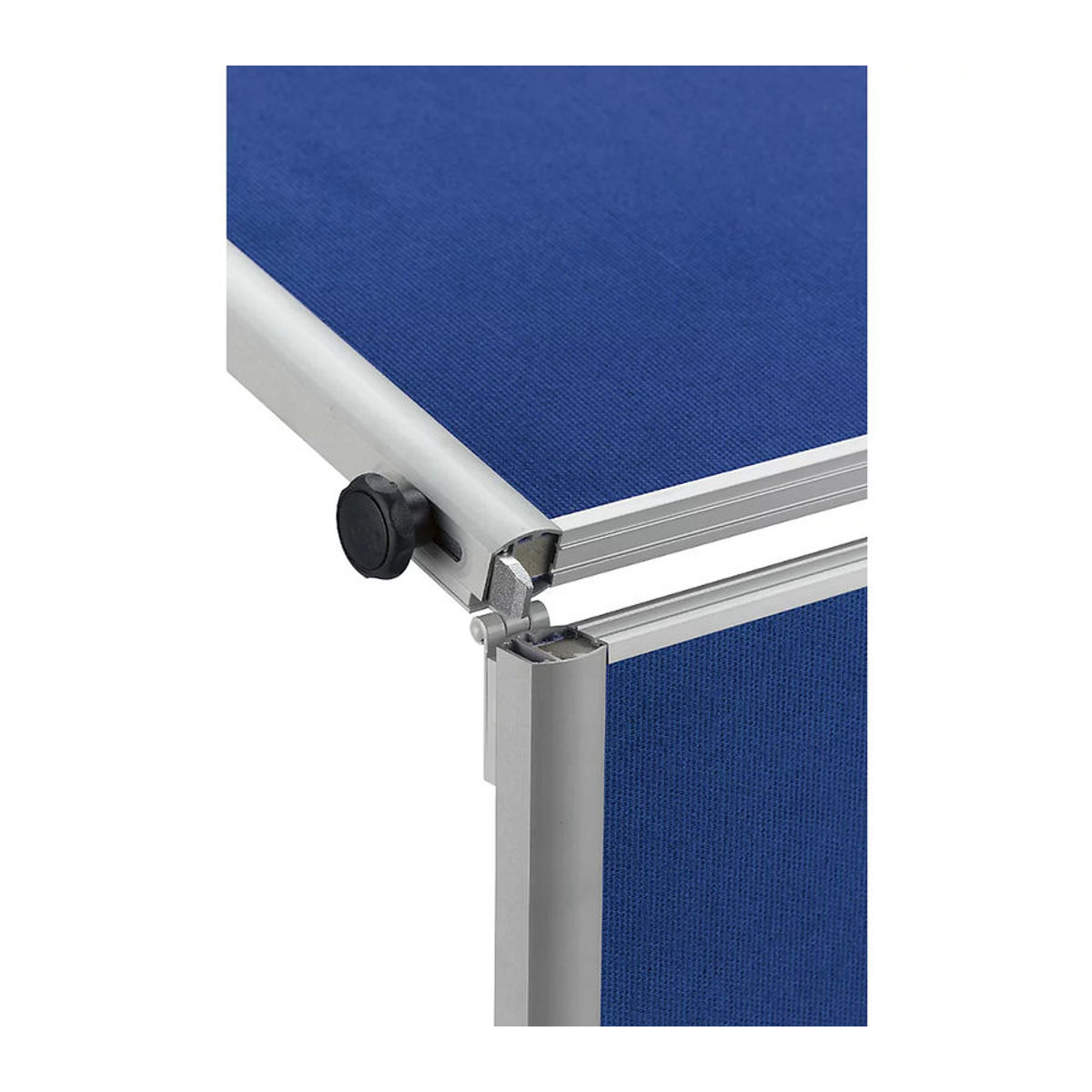 MAUL Moderationstafel MAULpro klappbar mit Textiloberfläche in Blau und Grau, B: 120 cm, H: 150 cm - Bild 1