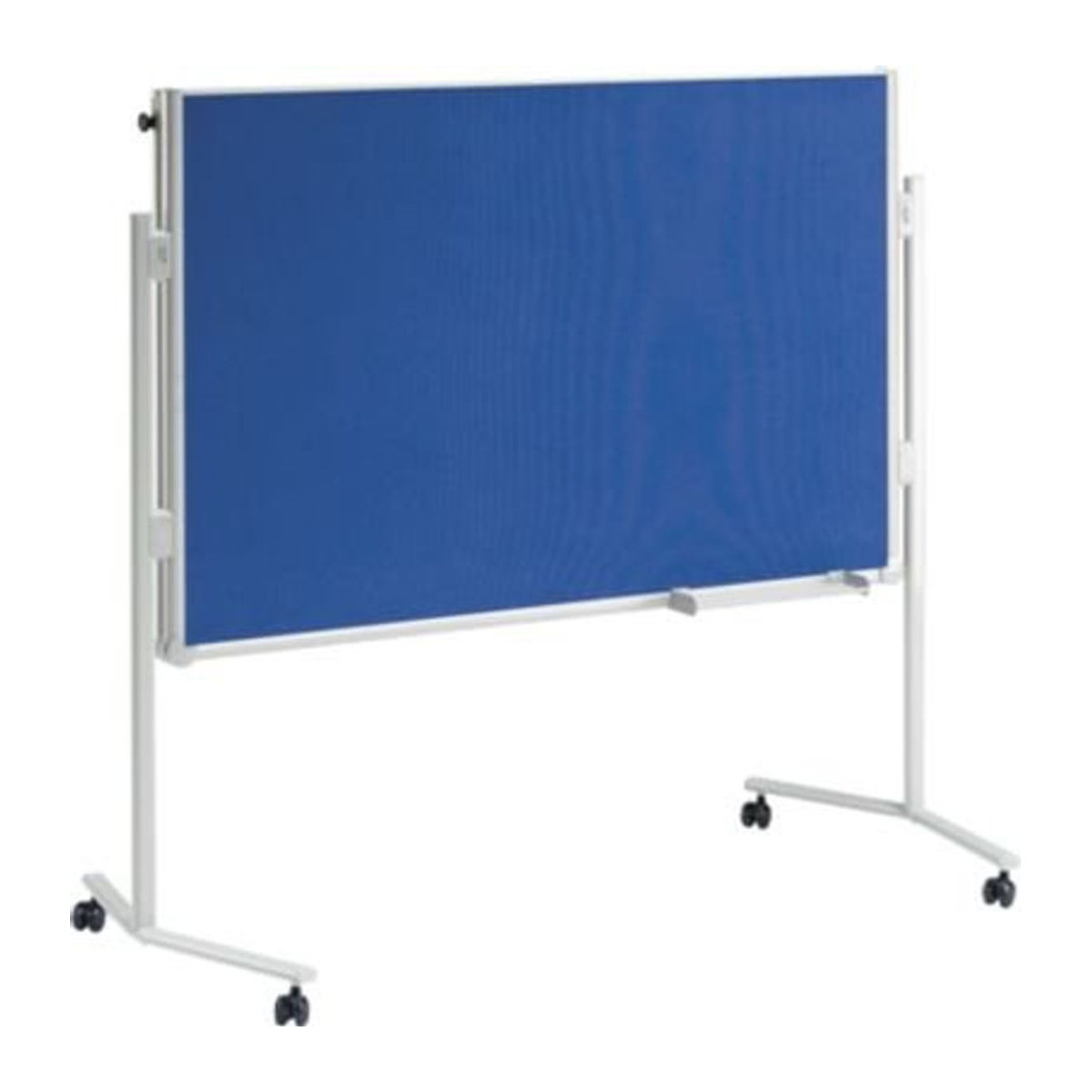 MAUL Moderationstafel MAULpro klappbar mit Textiloberfläche in Blau und Grau, B: 120 cm, H: 150 cm - Bild 2