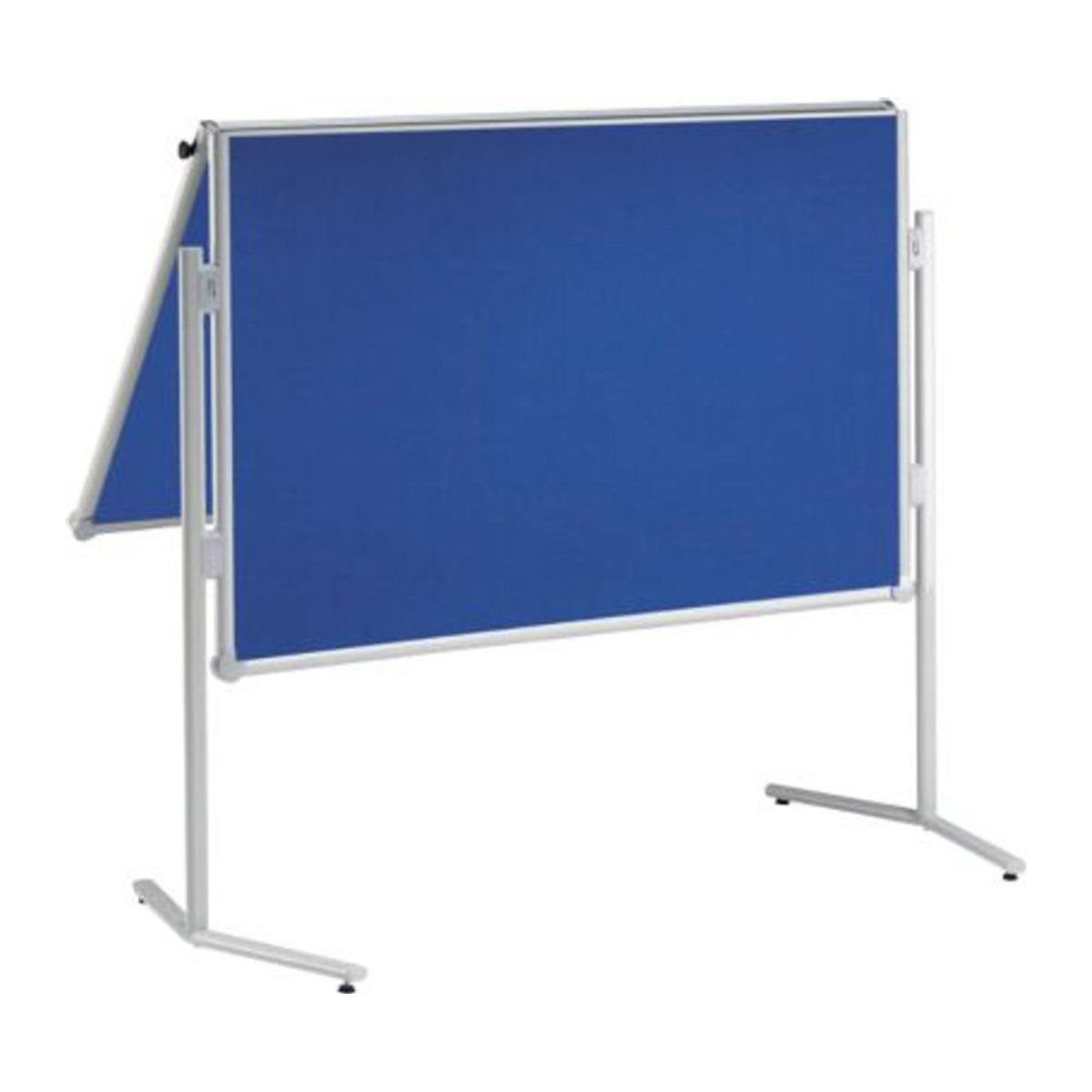 MAUL Moderationstafel MAULpro klappbar mit Textiloberfläche in Blau und Grau, B: 120 cm, H: 150 cm - Bild 3