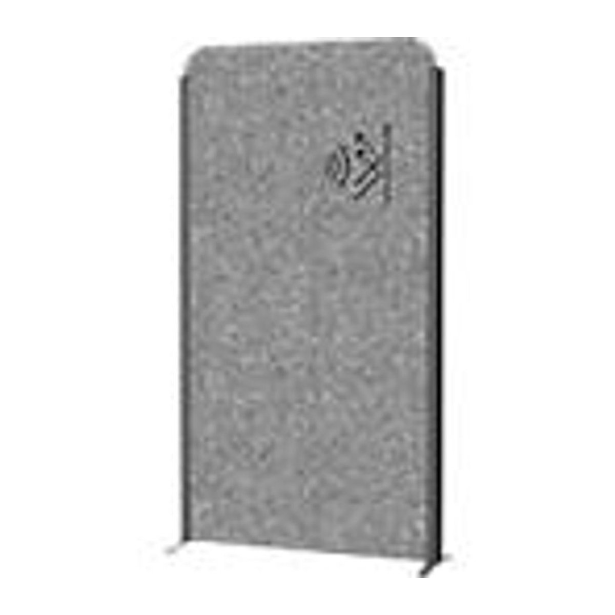 MAULcocoon Akustik Stellwandsystem MAUL, Anthrazit/Grau, B: 100 cm, H: 180 cm - Bild 2