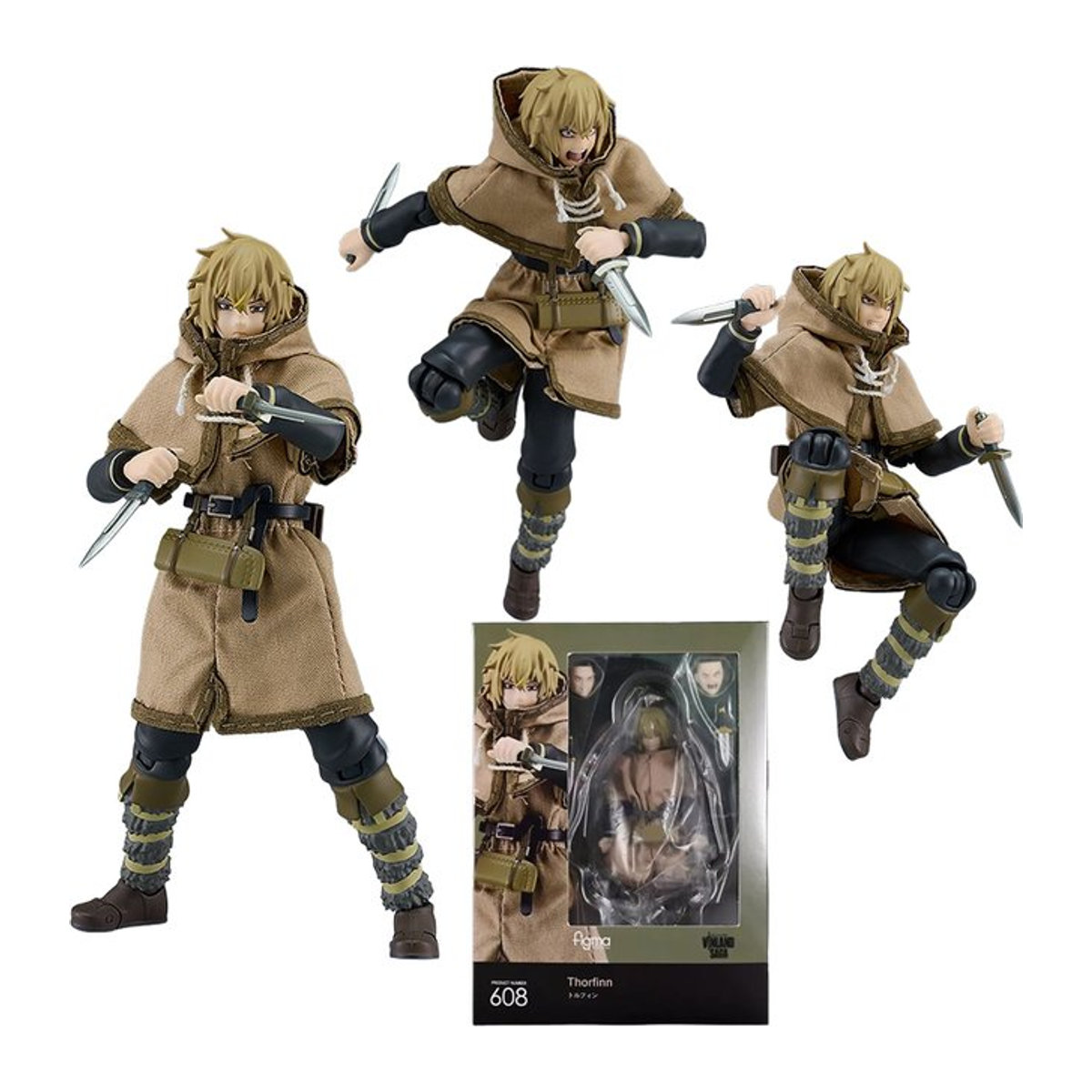 Max Factory Figma Vinland Saga Thorfinn Anime Actionfigur mehrfarbig - Bild 1