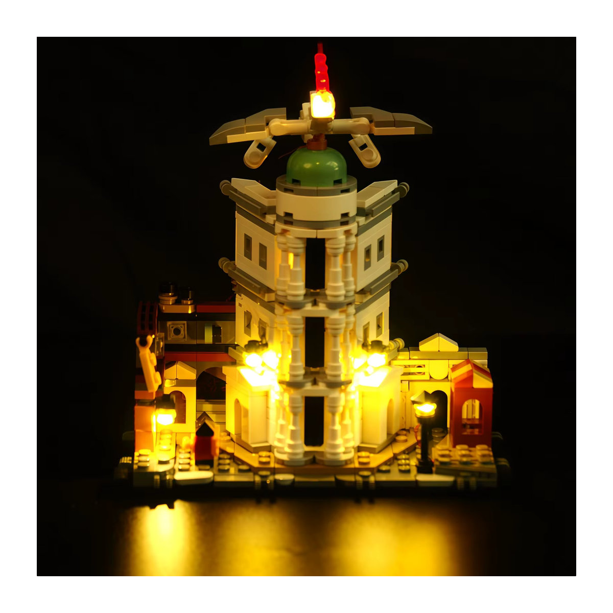 MAXCXT LED-Licht für LEGO 76444 Diagon Alley Zaubergeschäfte DIY dekorative Lampe, Bunt - Bild 3