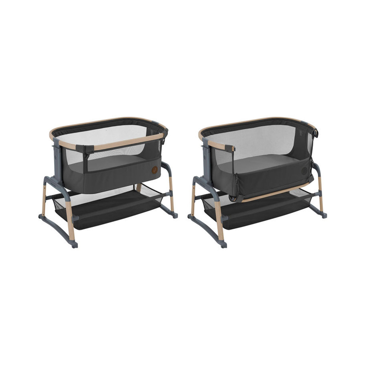 Maxi-Cosi Beistellbett Iora Air Babybett in Grau - Bild 3
