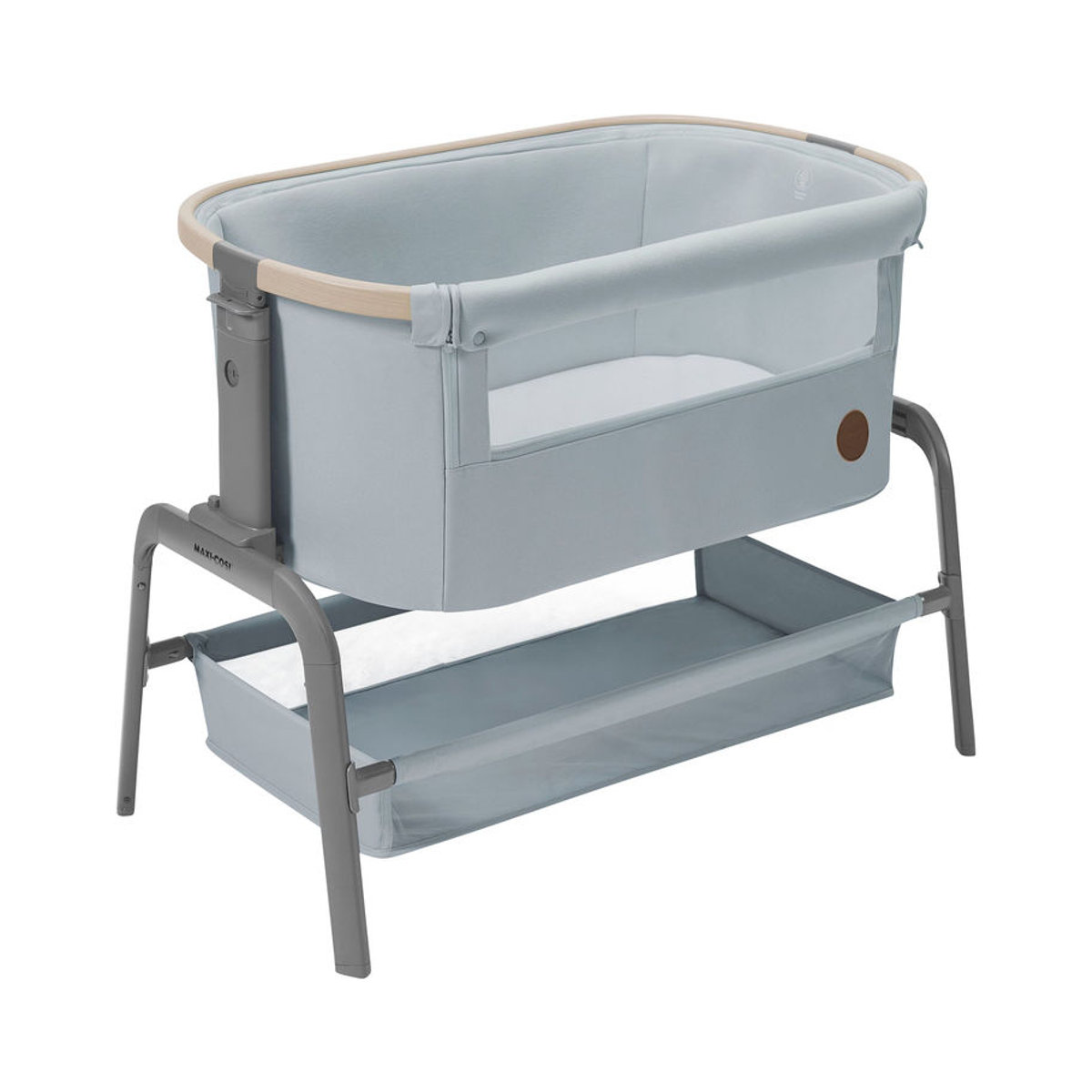 Maxi-Cosi Beistellbett Iora Babybett in Grau und Blau - Bild 5
