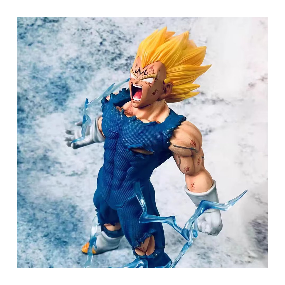 MAXIMATIC Dragon Ball Z Vegeta Super Saiyajin Son Majin Vegeta Figur, mehrfarbig, Höhe: 28 cm - Bild 3