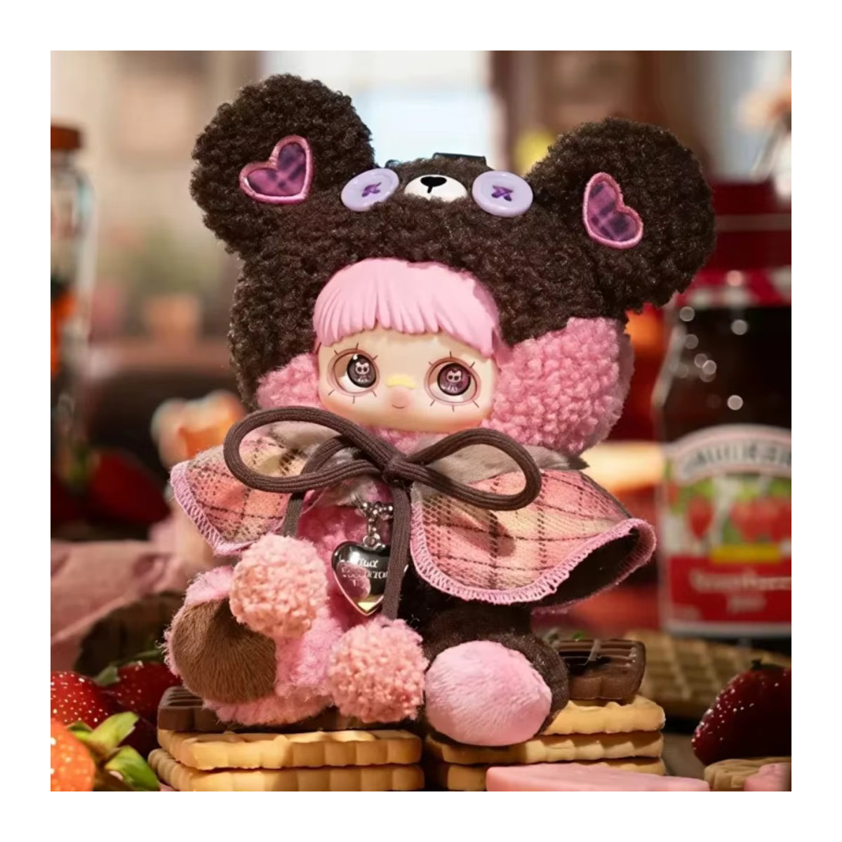 Maymei Tiny Bear Cookie Serie Blind Box Mystery Box mit mehrfarbigen Anime-Figuren als Desktop-Ornament - Bild 1