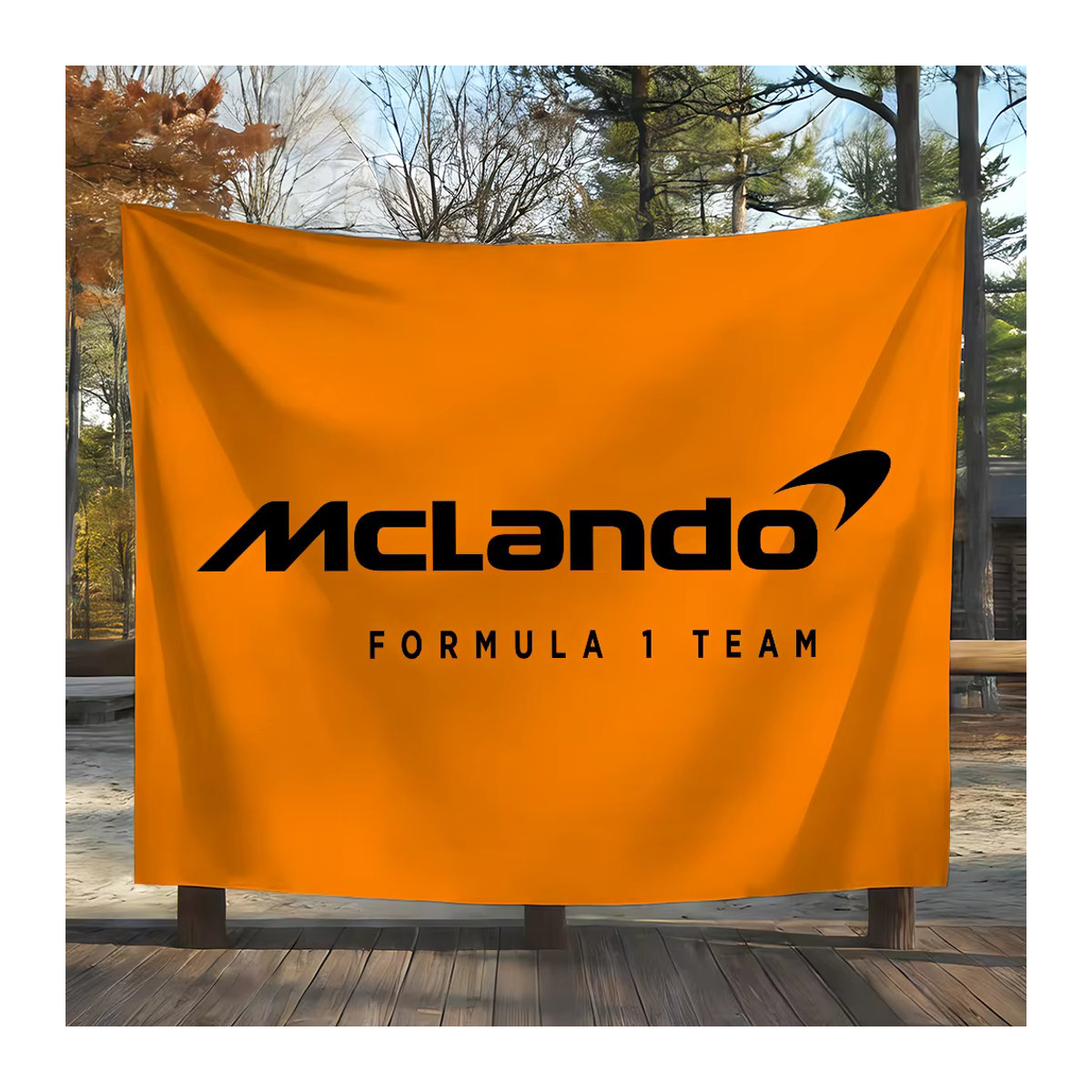 McLaren Wandbanner aus Textil, mehrfarbig, rechteckig, B: 60 cm, H: 40 cm - Bild 2