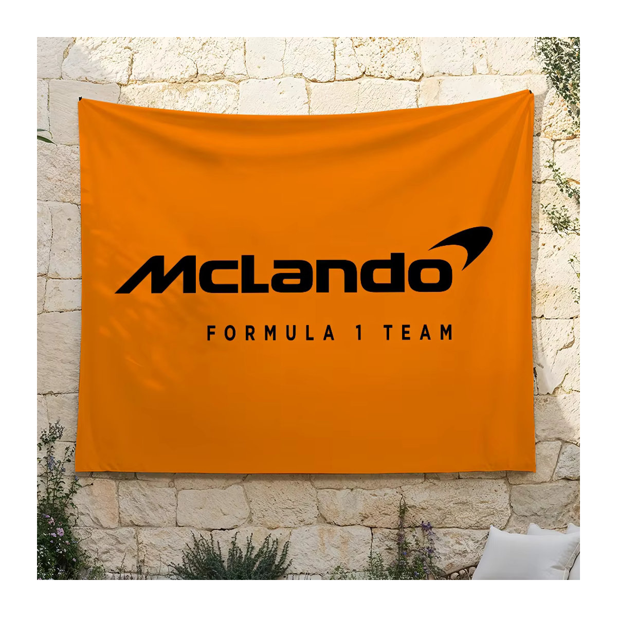 McLaren Wandbanner aus Textil, mehrfarbig, rechteckig, B: 60 cm, H: 40 cm - Bild 6