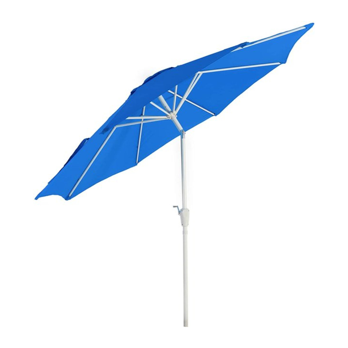 MCW Sonnenschirm Asti Gartenschirm neigbar blau Durchmesser: 2,7 m - Bild 1