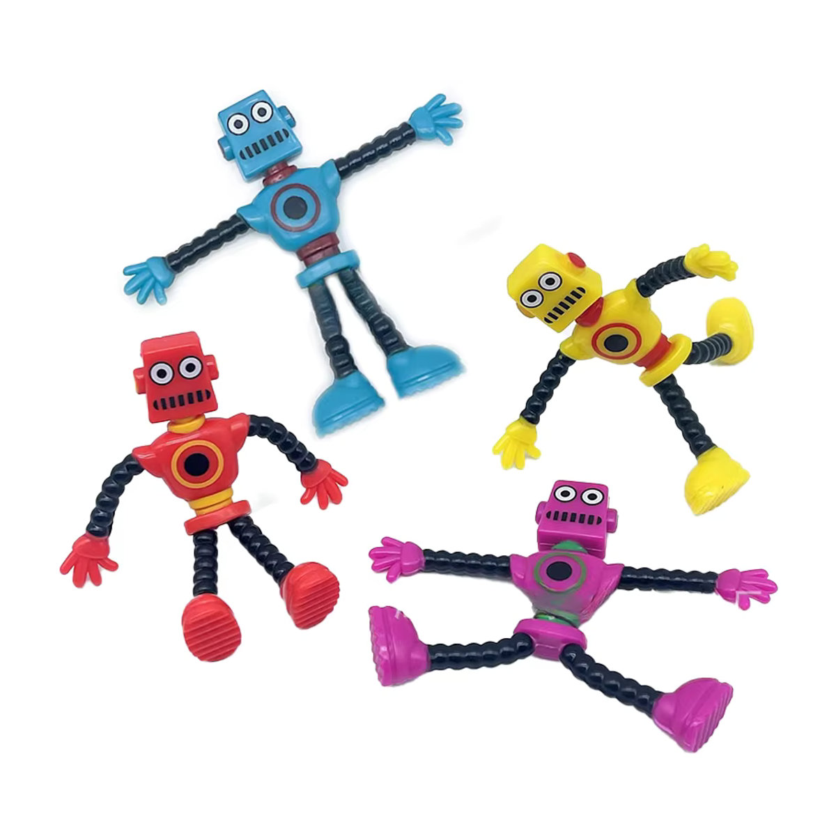 Meade Drehbarer Draht-Roboter als Dekoration und Stressabbau-Spielzeug für Kinder und Erwachsene, Mehrfarbig - Bild 2