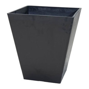 MEGA COLLECTIONS Ecostone Übertopf quadratisch in Schwarz B: 41 cm, T: 41 cm, H: 45 cm