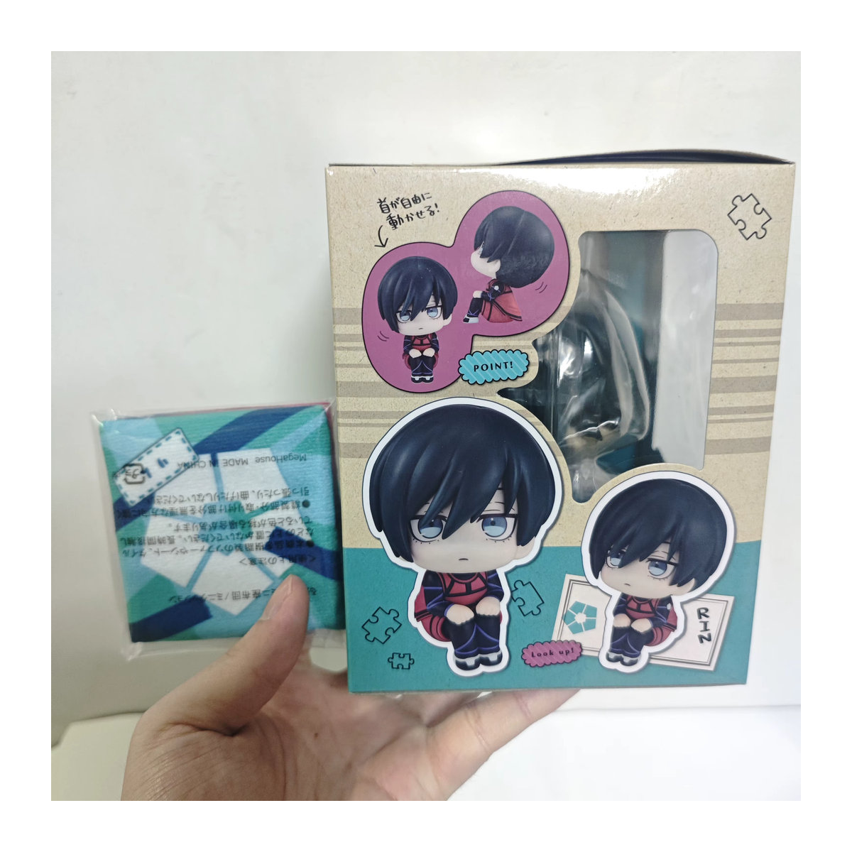 Megahouse Blue Lock Anime Itoshi Sae und Itoshi Rin Actionfiguren aus PVC in Mehrfarbig - Bild 5