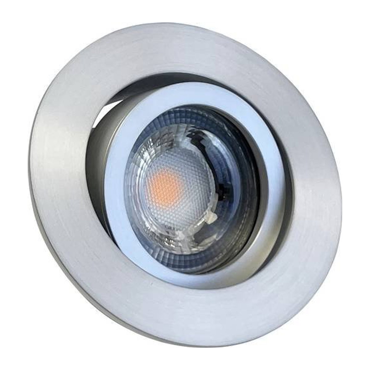 Megatron MT75424 LED-Einbaustrahler in Alufarben mit 8W Leistung - Bild 1
