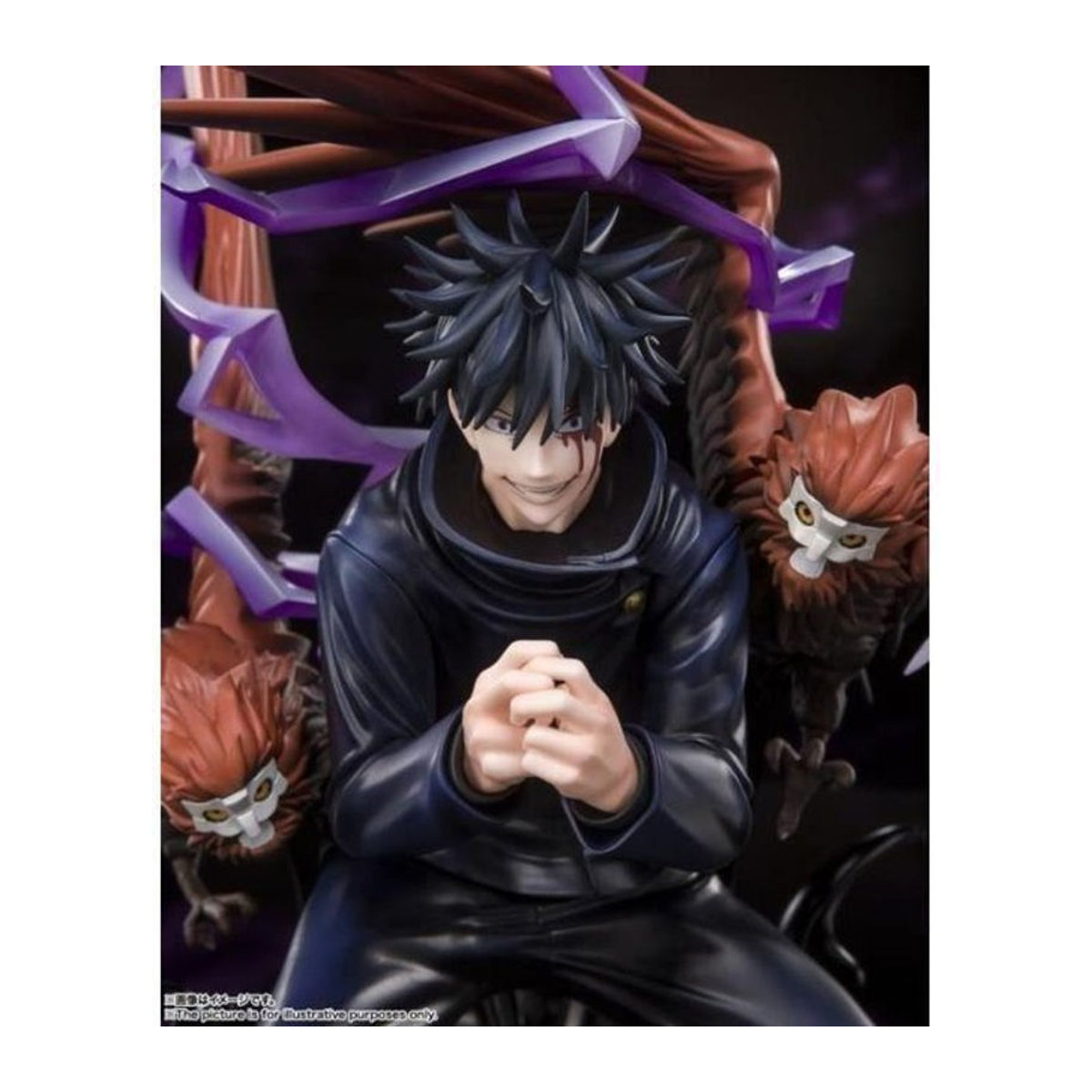 Megumi Fushiguro Figuarts Zero Figur aus Jujutsu Kaisen in Schwarz, Höhe: 21 cm - Bild 1
