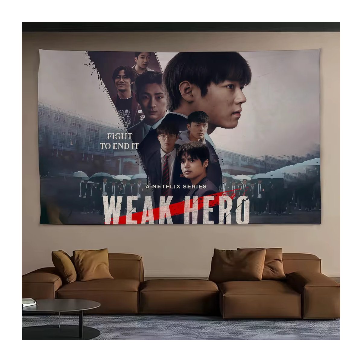 Mehrfarbige W-Weak Hero Klasse 2 Dekoflagge aus Textil für Outdoor, Picknick und Camping - Bild 5