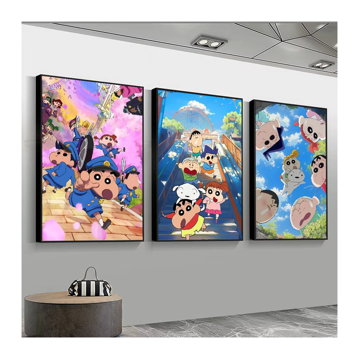 Mehrfarbiger Crayon Shin-chan Wandaufkleber für deine luxuriöse Heimdekoration - Bild 3