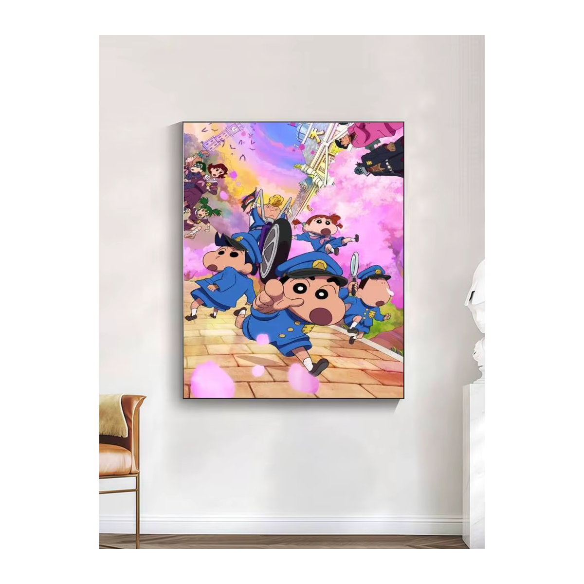 Mehrfarbiger Crayon Shin-chan Wandaufkleber für deine luxuriöse Heimdekoration - Bild 7