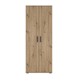 Mehrzweckschrank Mara in Eiche Natur mit Drehtüren, Modern, B/H/T: 70 x 179 x 33,5 cm