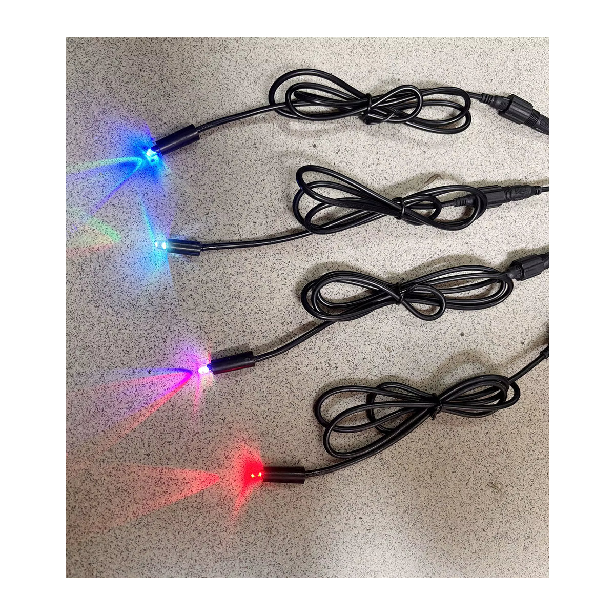 MEMEOKON 12V LED Unterwasser-DIY-Licht für Aquarium, Teich und Brunnen mit Adapter - Bild 2