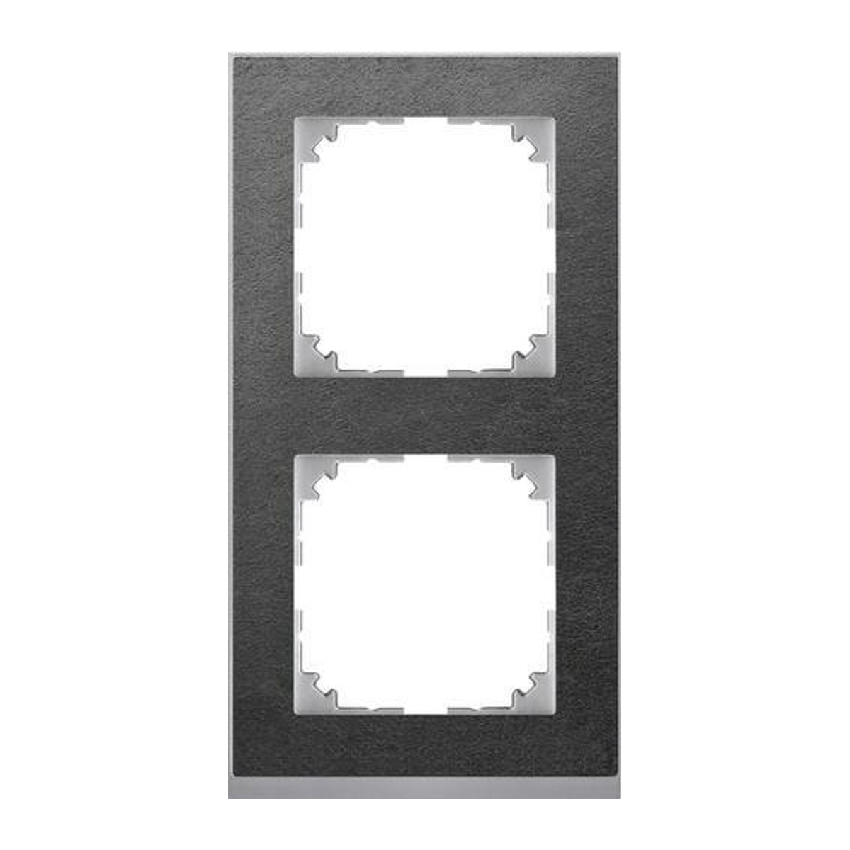 Merten M-Pure Decor-Rahmen System M in Schiefer und Aluminium MEG4020-3669 - Bild 1