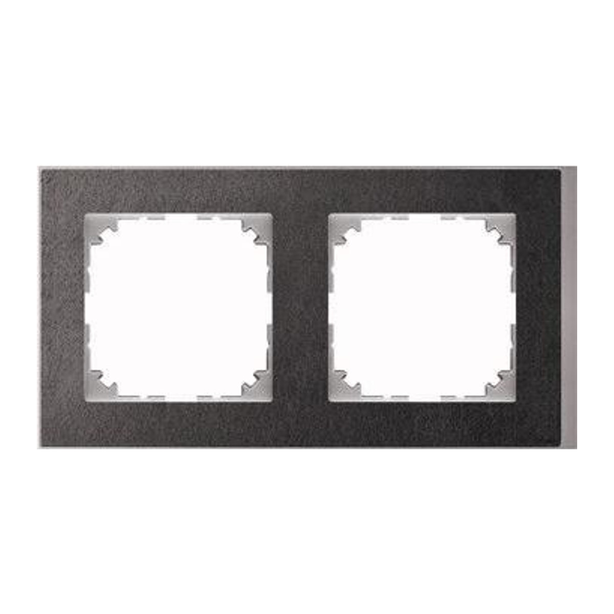 Merten M-Pure Decor-Rahmen System M in Schiefer und Aluminium MEG4020-3669 - Bild 2