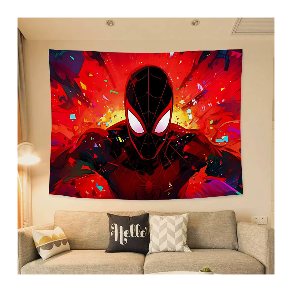 Mesuca Wandteppich Cool-S-Spider-Mans Fotodruck Wandbehang mehrfarbig rechteckig - Bild 4