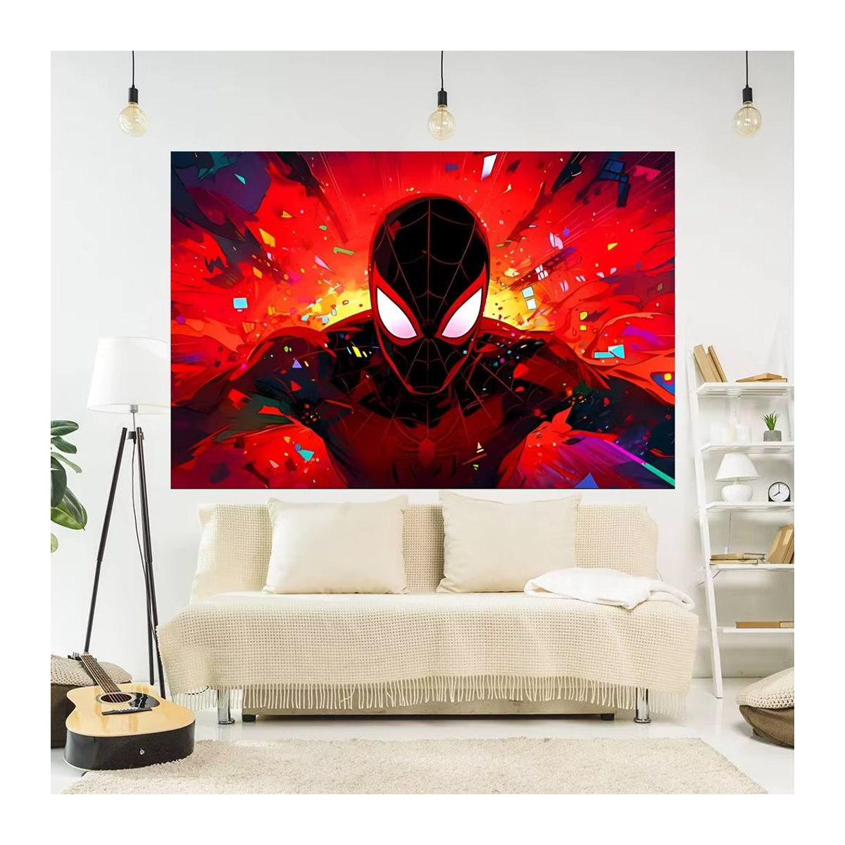 Mesuca Wandteppich Cool-S-Spider-Mans Fotodruck Wandbehang mehrfarbig rechteckig - Bild 5