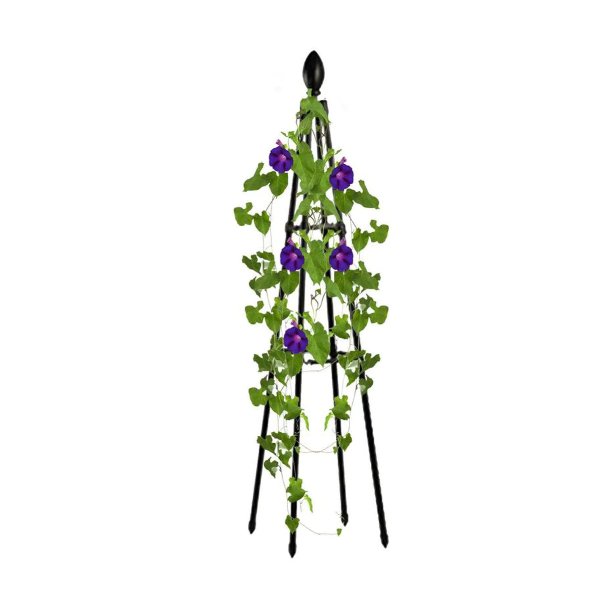 Metall Kletterpflanzenstütze als Gitter für Gartenreben, Rosen und Blumen auf dem Balkon - Bild 2