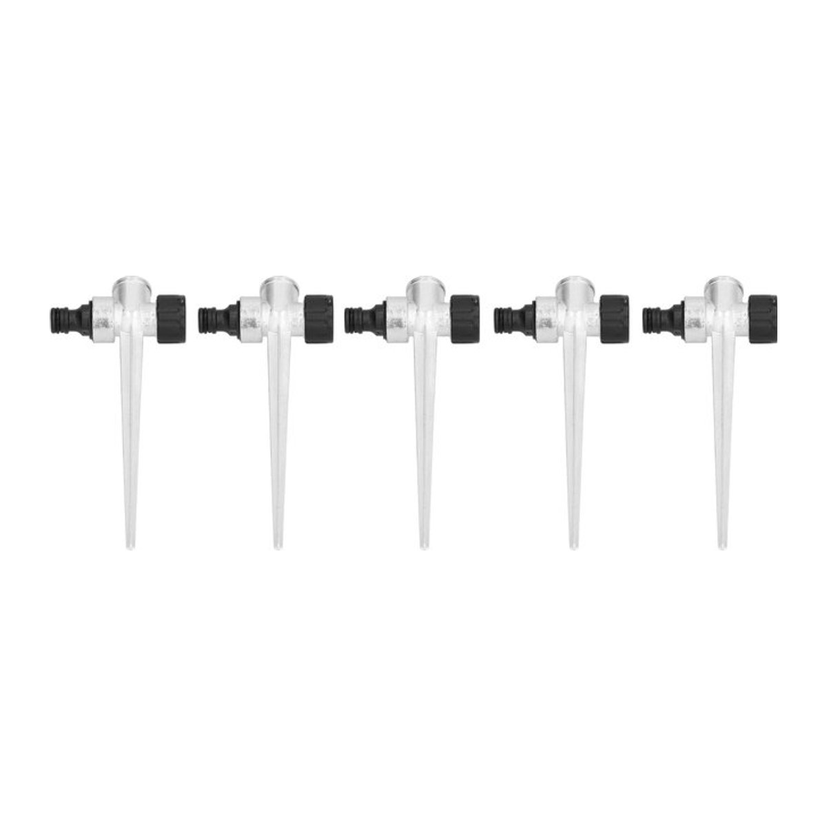 Metall Rasenbewässerungs-Sprinkler Anschluss für Tropfbewässerung mit Bodenstecker, B/H/T: 19,5 x 7 x 3 cm - Bild 1