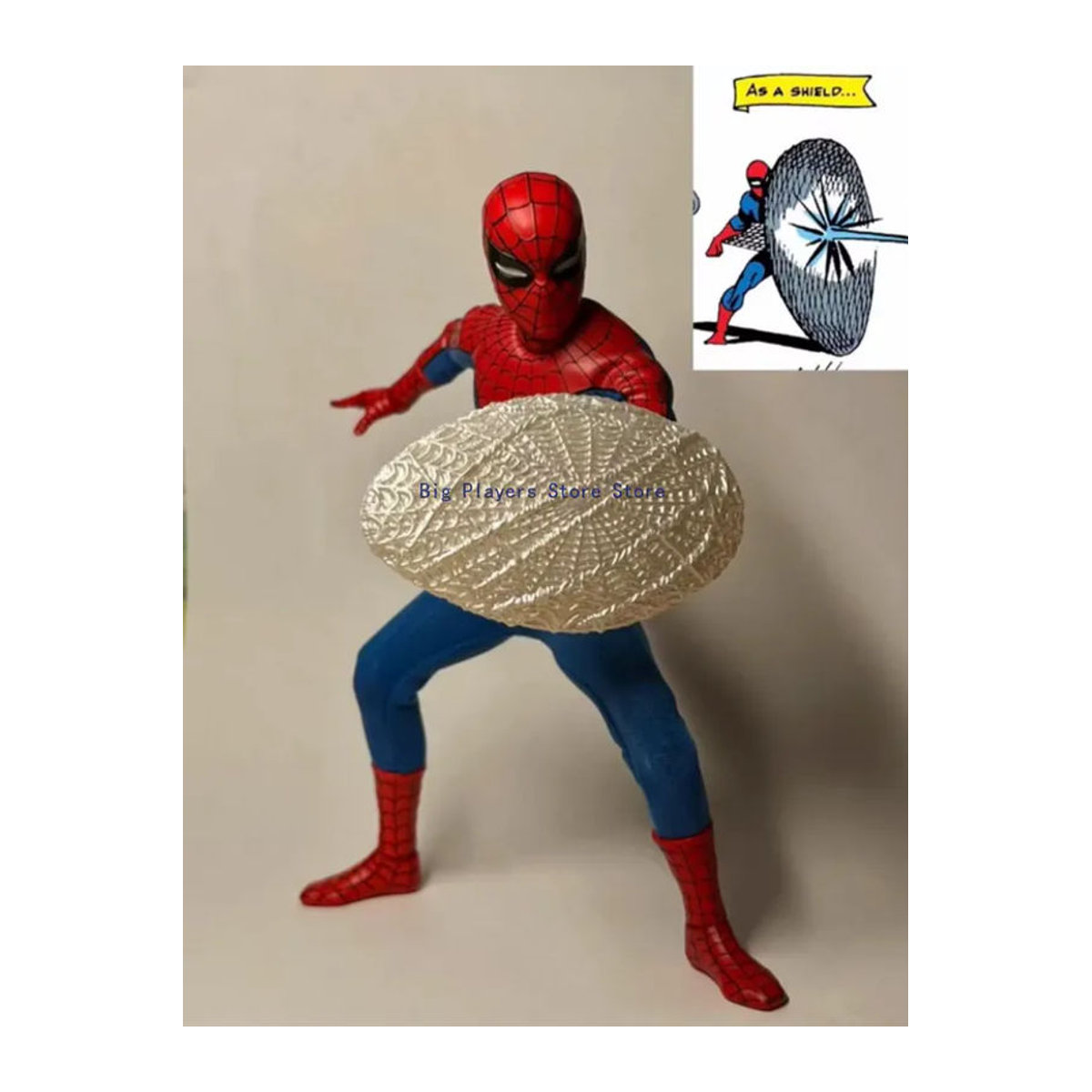 Mezco Spider-Man Peter Parker Actionfigur in Rot, Höhe: 15,2 cm - Bild 5