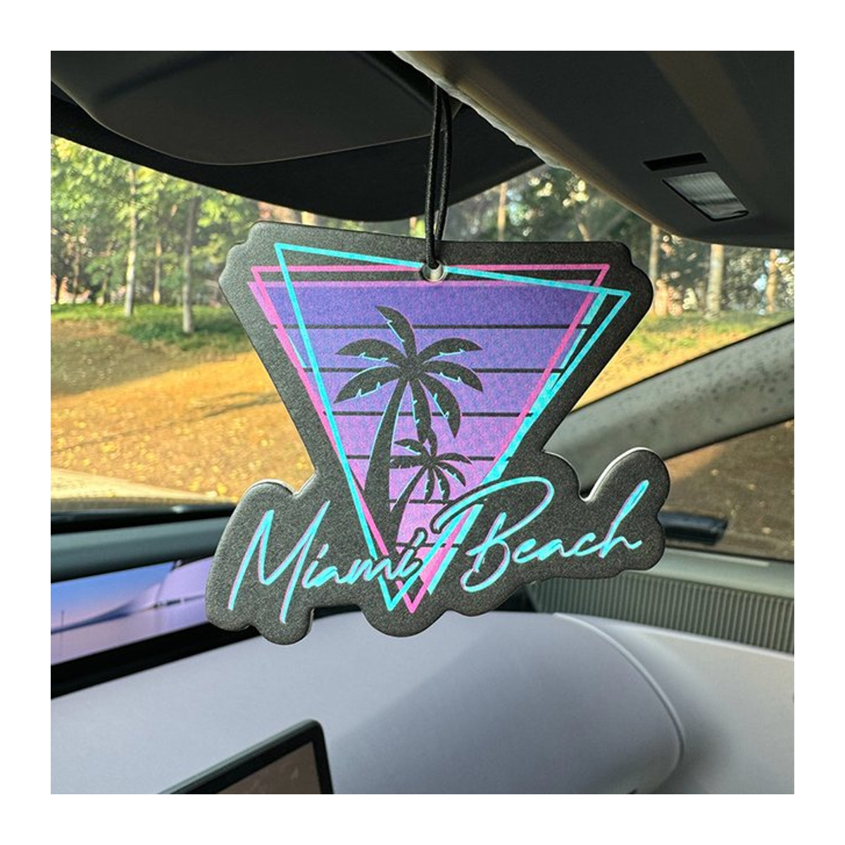 Miami Beach Bahamian Sea Breeze Duft Auto-Lufterfrischer und Kleiderschrank-Parfüm als hängendes Ornament in maritimem Design - Bild 1