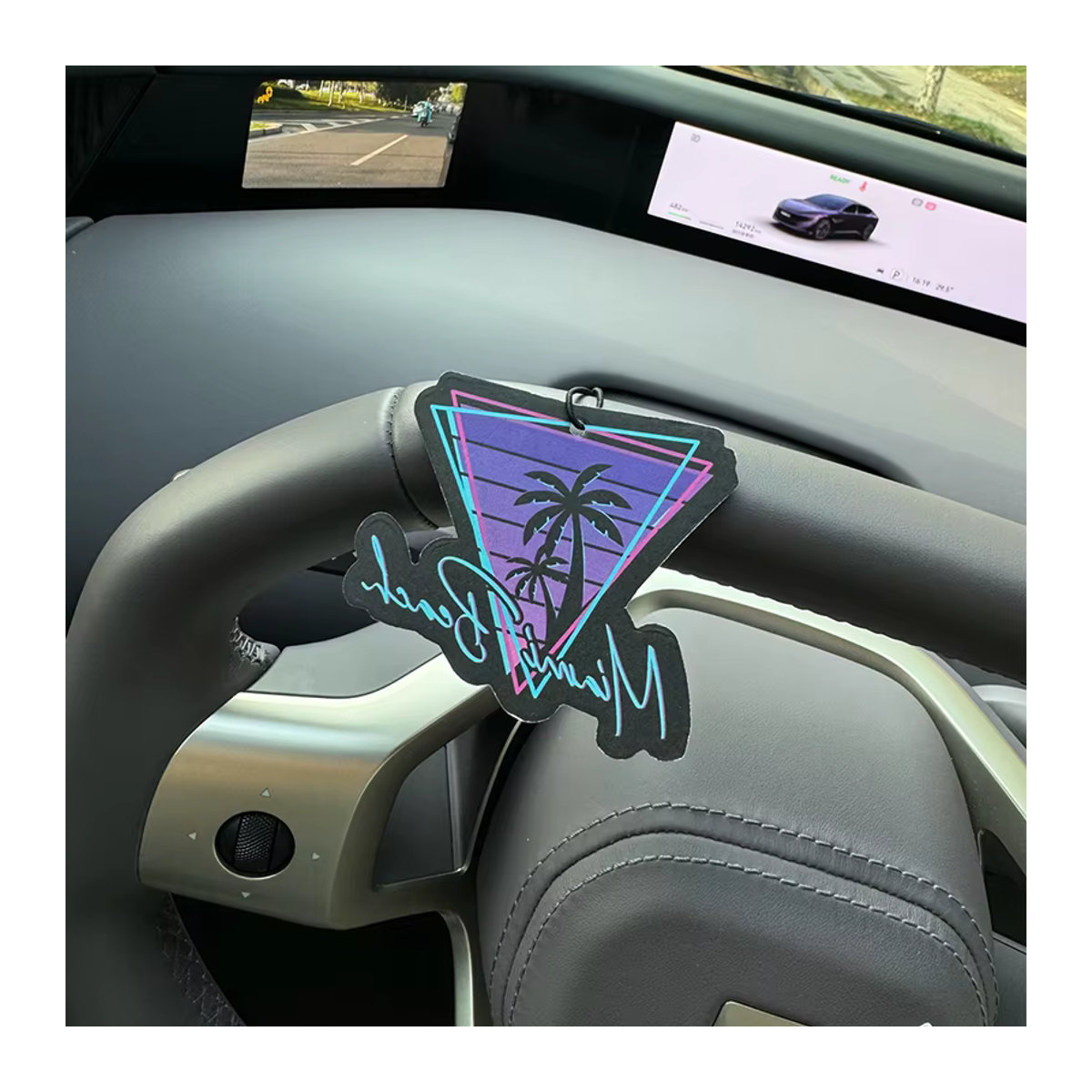 Miami Beach Bahamian Sea Breeze Duft Auto-Lufterfrischer und Kleiderschrank-Parfüm als hängendes Ornament in maritimem Design - Bild 4