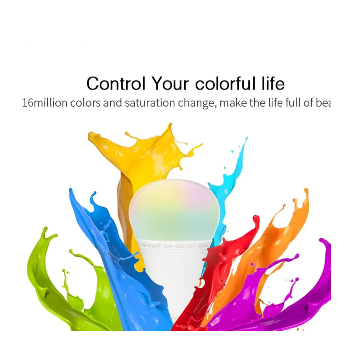 Miboxer Smart LED Strahler RGB + CCT mit WLAN Fernbedienung, Bunt - Bild 2