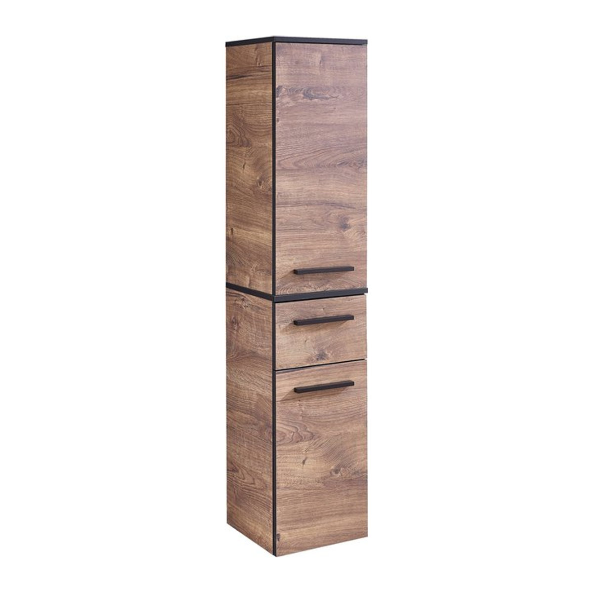 Midischrank Quickset 374 von Pelipal in Eiche Ribeck Nachbildung, Braun, Wandmontage, B: 30 cm, H: 143,7 cm, T: 33 cm - Bild 1