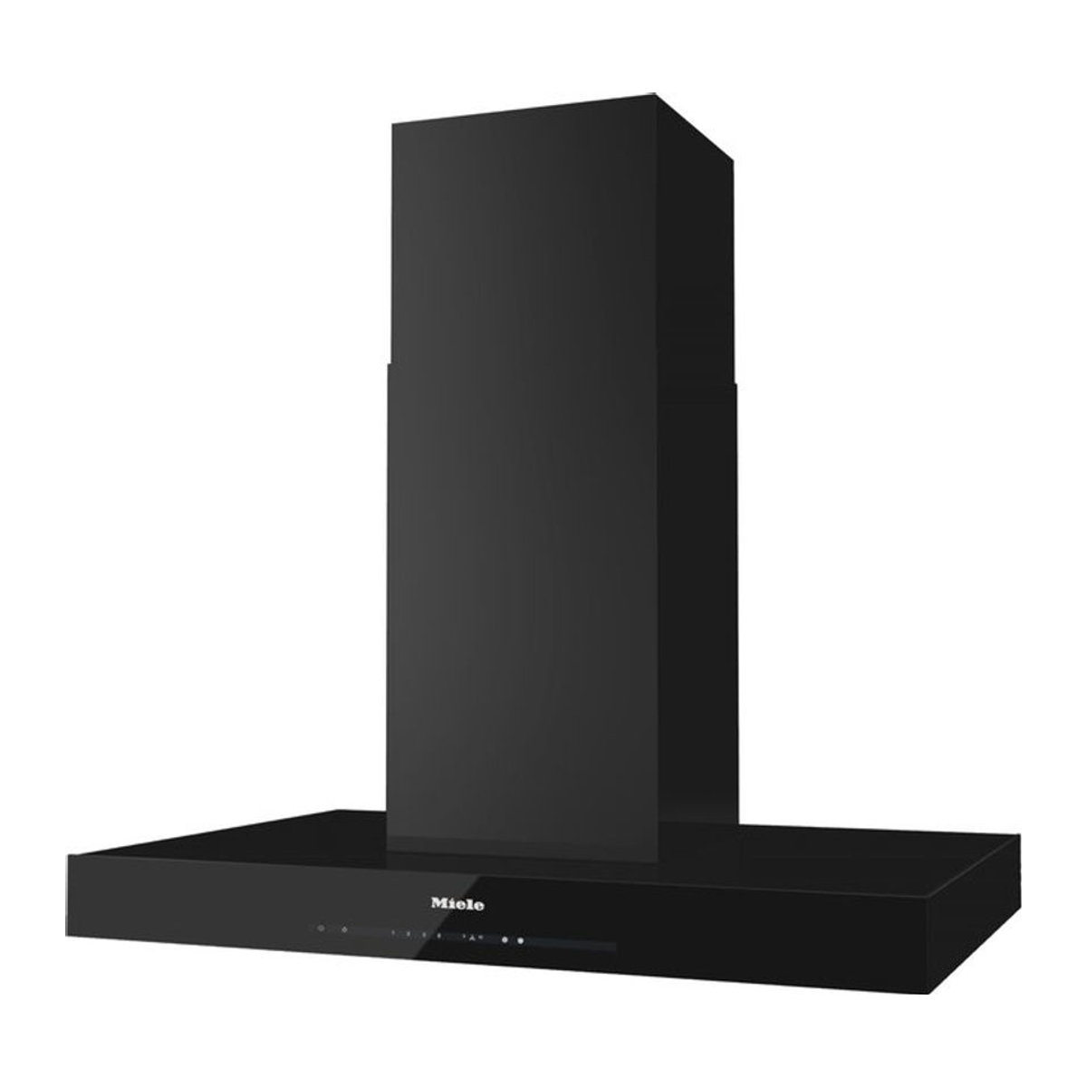 Miele DA 6698 D Puristic Edition 6000 Inselhaube in Obsidianschwarz - Bild 1