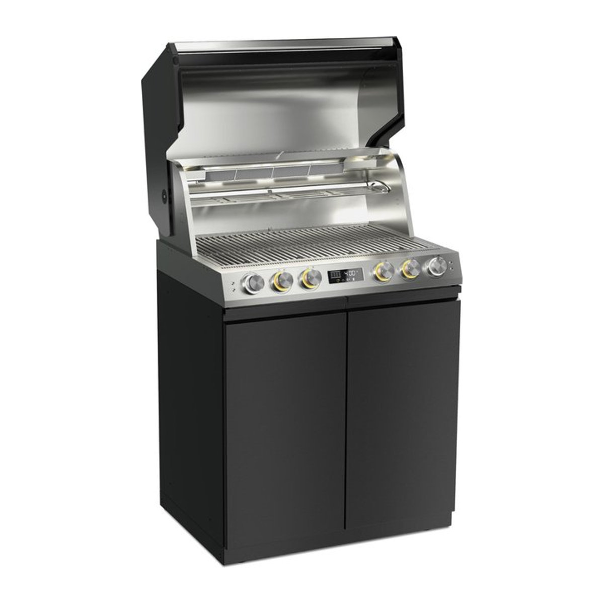 Miele Dreams Fire Pro L 4P Gasgrill in Schwarz und Edelstahl - Bild 1