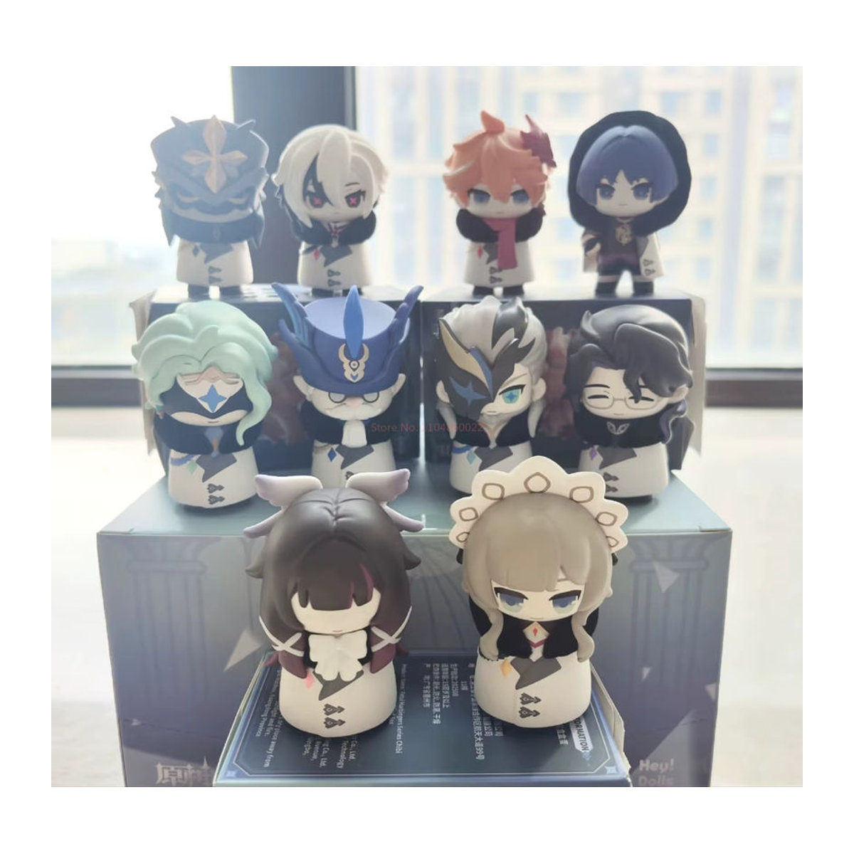 Mihoyo Genshin Impact Fatui Harbinger Blind Box Spielzeug Figur aus Kunststoff in Mehrfarbig für deine Desktop Dekoration - Bild 4