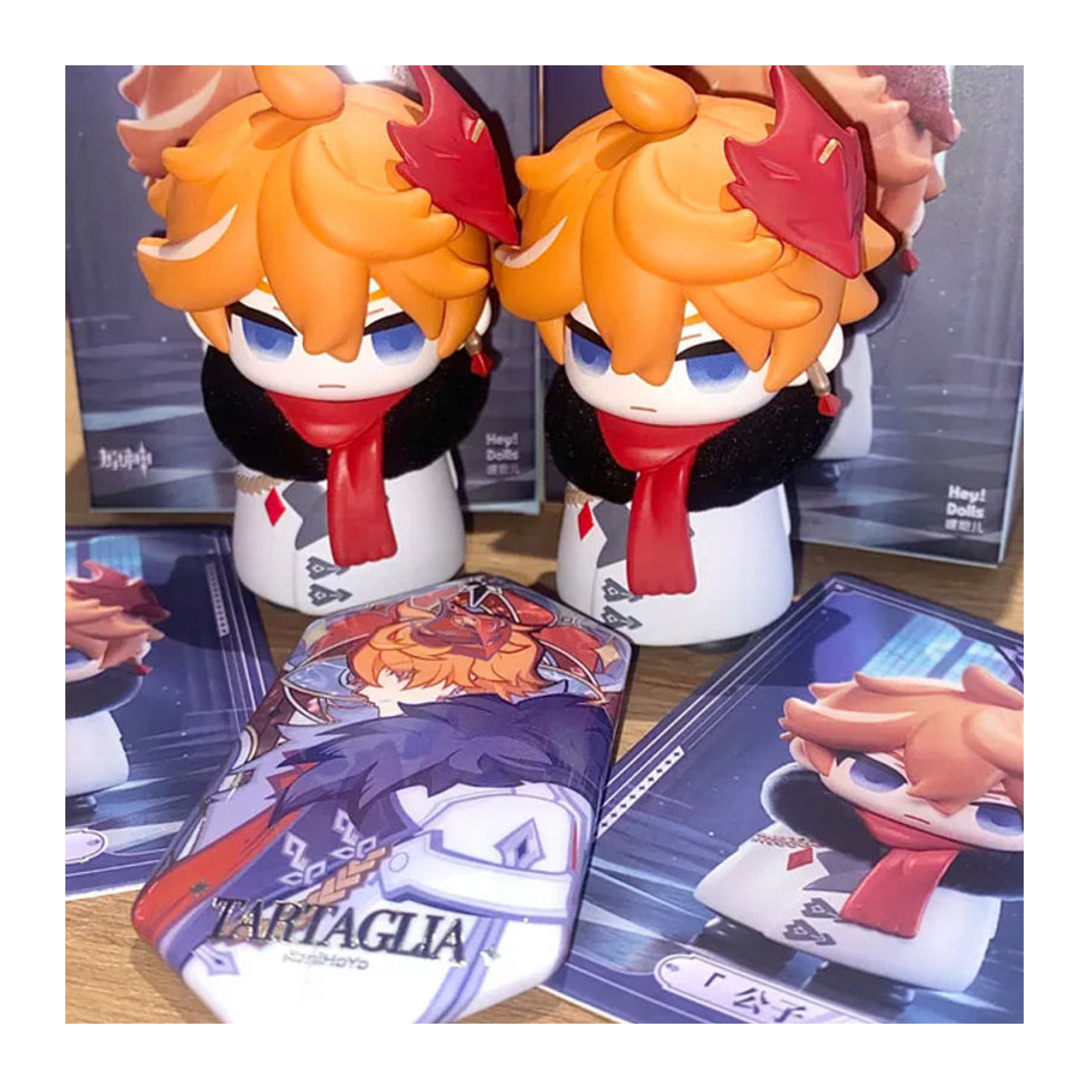 Mihoyo Genshin Impact Fatui Harbinger Blind Box Spielzeug Figur zur Desktop Dekoration in Mehrfarbig - Bild 1