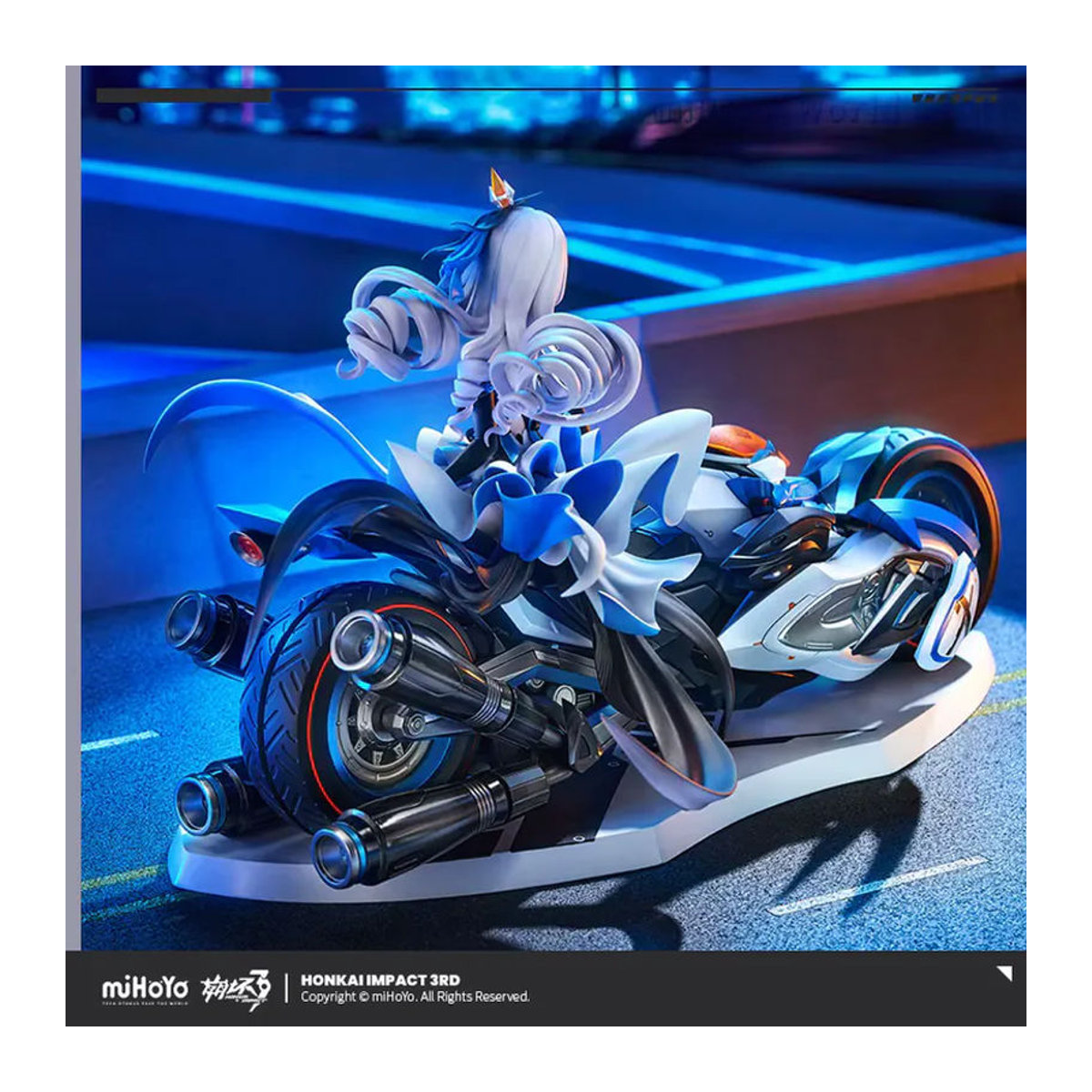 MiHoYo Honkai Impact 3 Bronya Zaychik Figur in Weiß als Ornament Modell - Bild 3