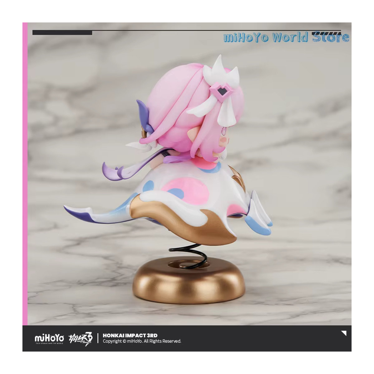 MiHoYo Honkai Impact 3 Elysia Figur Happy Shake in Rosa aus ABS und PVC - Bild 4