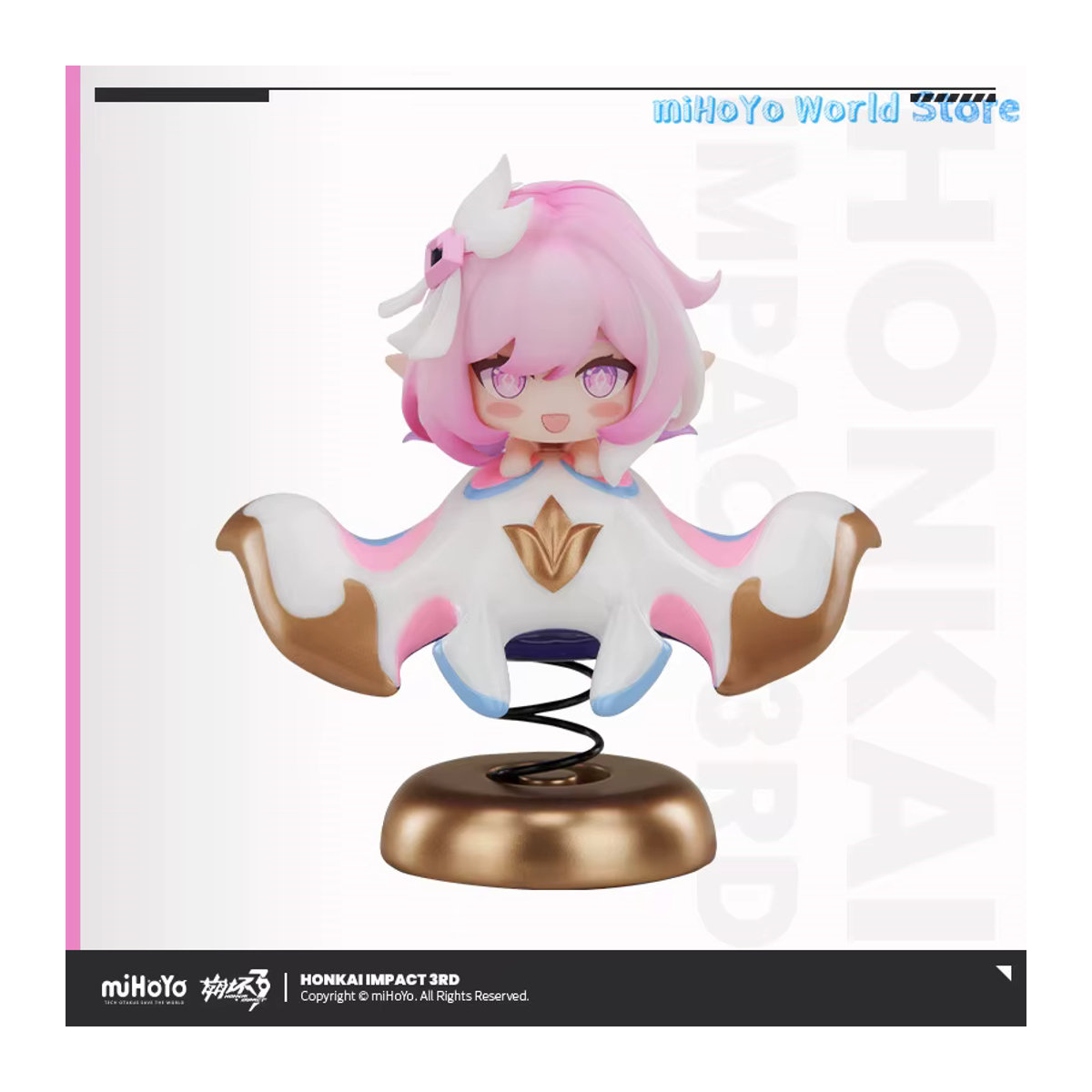 MiHoYo Honkai Impact 3 Elysia Figur Happy Shake in Rosa aus ABS und PVC - Bild 5
